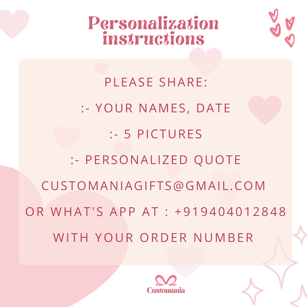 First Anniversary Gift for Couple, Custom Polaroid Photo Collage Gift for Friends, Family