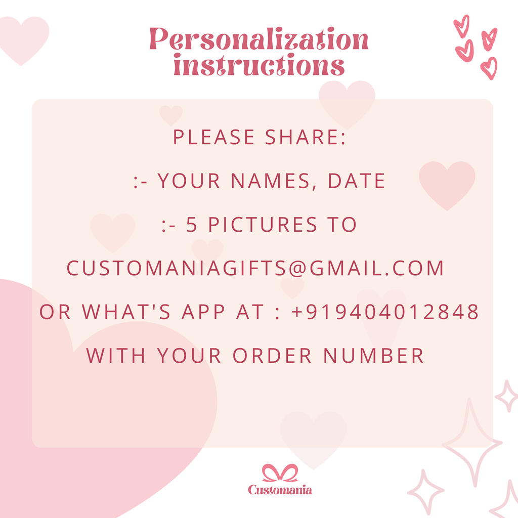 First Anniversary Gift, Custom Polaroid Photo Collage, Personalized Couple Keepsake, 1st Year Memory Art