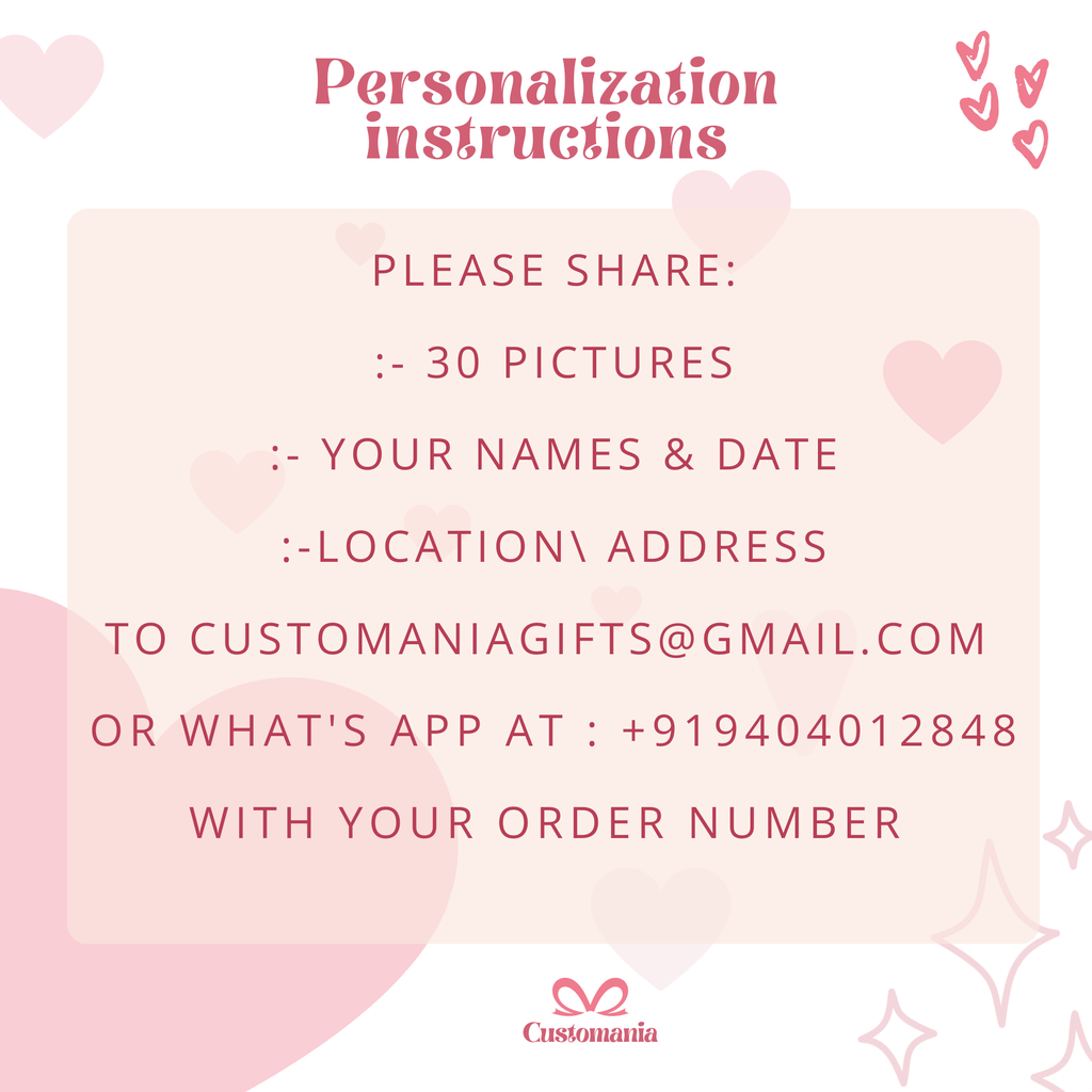 Personalized Heart Shaped Map for Long Distance Relationships, Valentine's Day Gift, 1 Year Anniversary Gift for Boyfriend