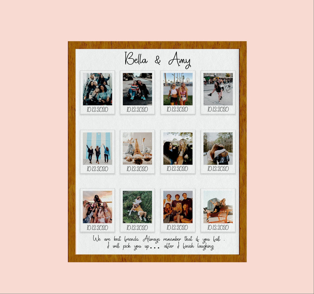 Best Friend Gift Personalized, Gift for Moving Away, Long Distance Friendship, BFF Gift for Kids