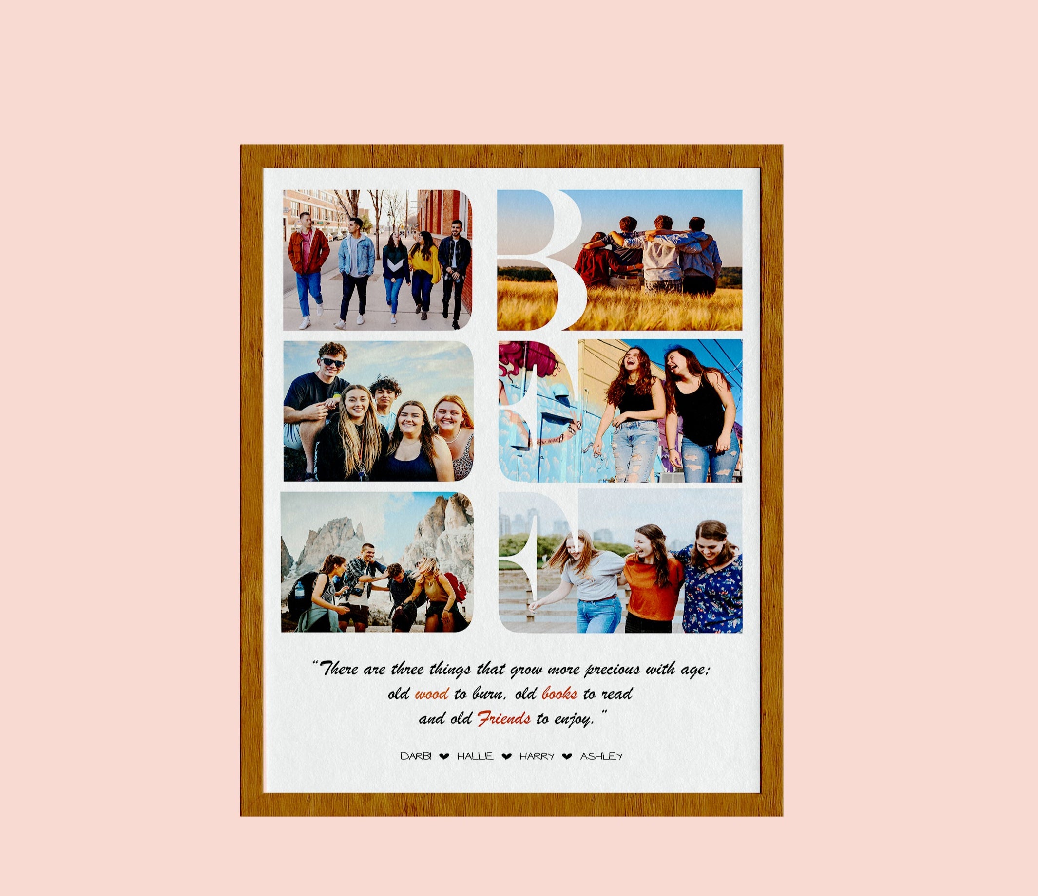 Best Friend Birthday Custom Gift, Personalised Birthday Present for Bestie, Birthday Gift for Sister