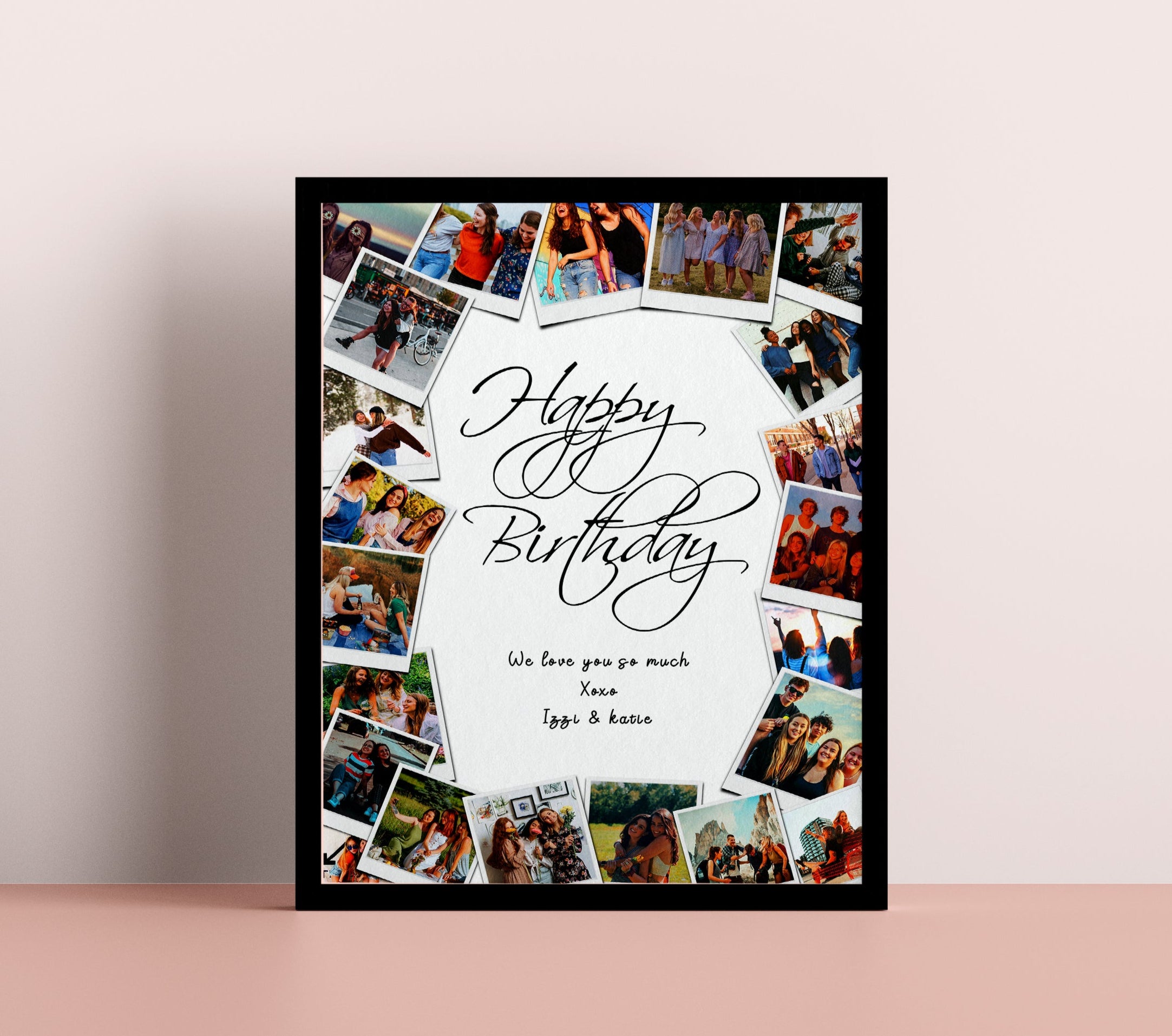 Birthday Gift, Friendship Custom, gift for best friend, Custom Friendship Gift