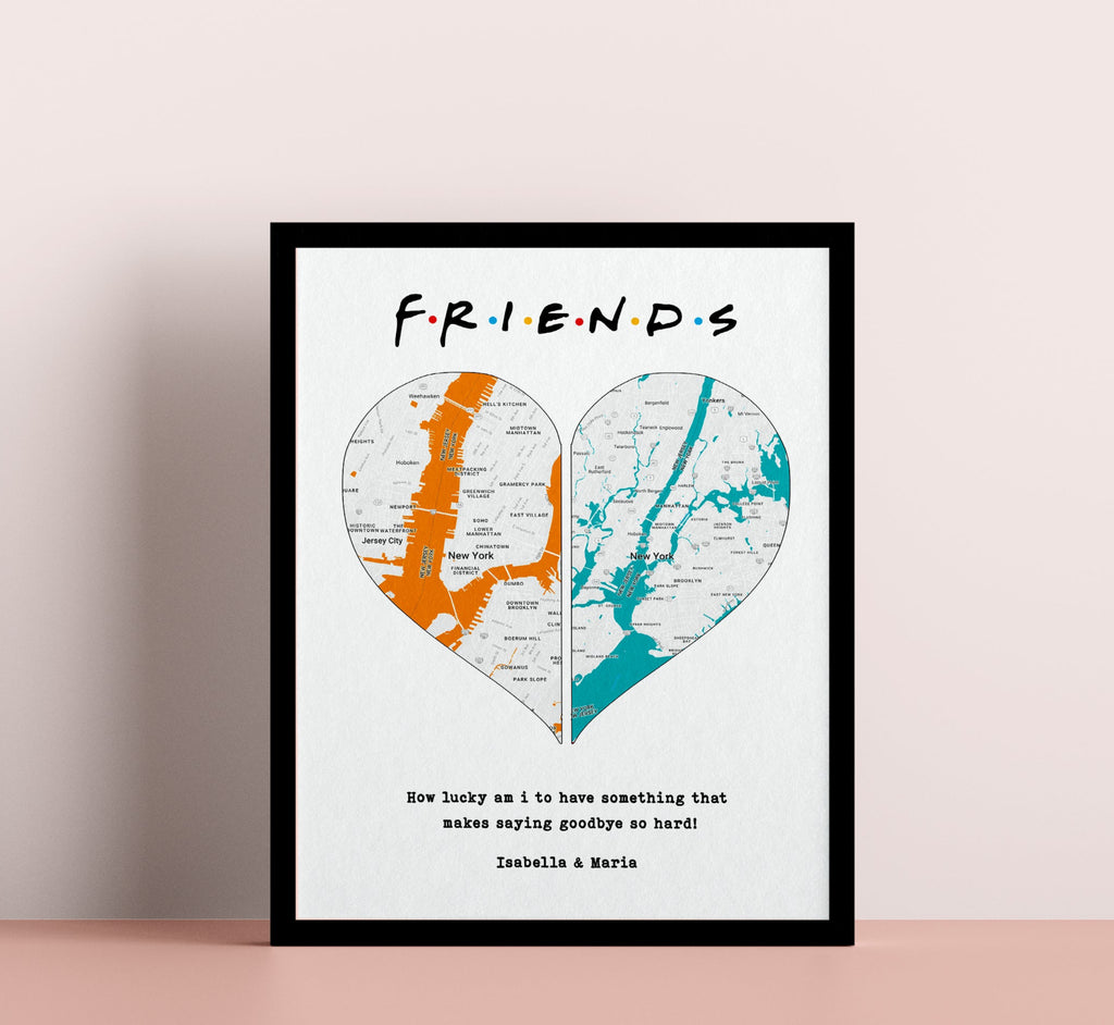 Long Distance Friendship Gift, Best Friend Gift Long Distance, Going Away Gift for Best Friend