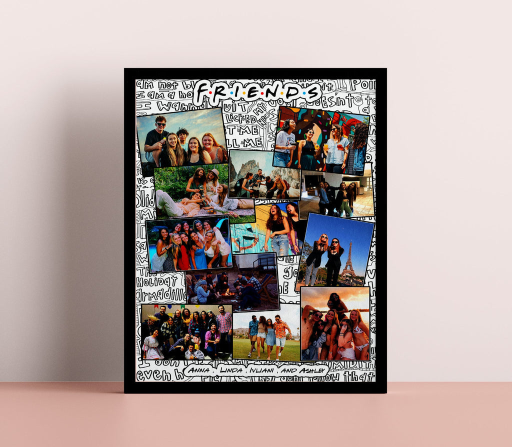 Personalised Gift for Cousin, Friends Personalised Print, Cousins Best Friends Customised Gift