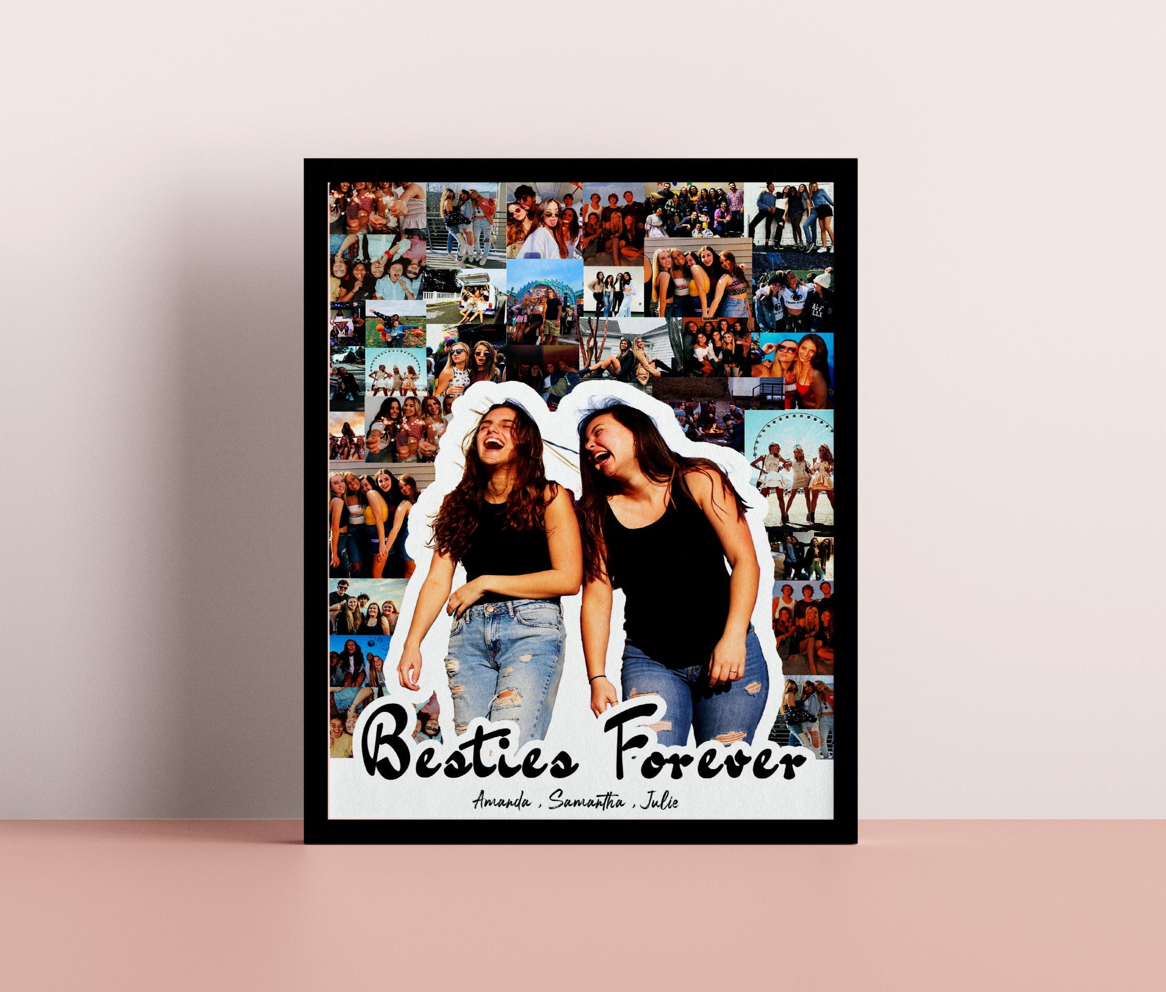 Bestie Personalized Gift, Best Friend Customized Gift, Friendship Keepsake, Friendship's Day Gift