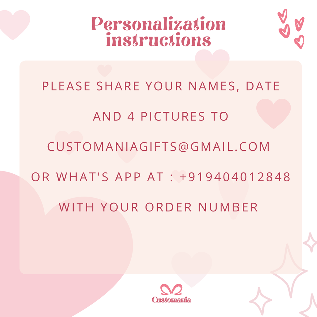 1 year anniversary gift for boyfriend custom photo collage monthly memories calendar