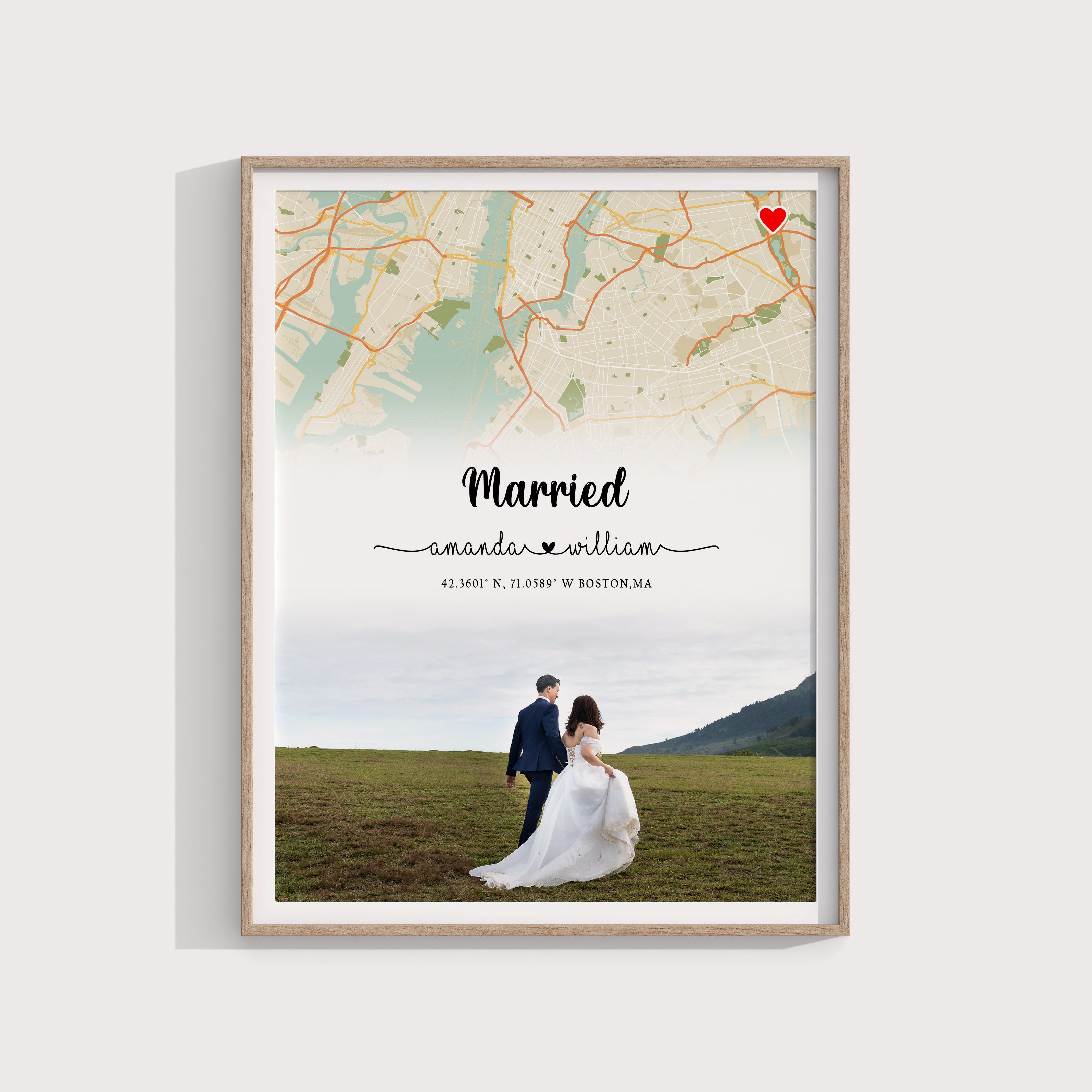 Location Art Print, Custom Location Map, Love Map Wall Art, First Date Map,Wedding Map Gift, Engagement Map